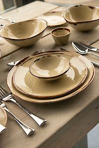 Sfeerfoto van Dudson Harvest servies